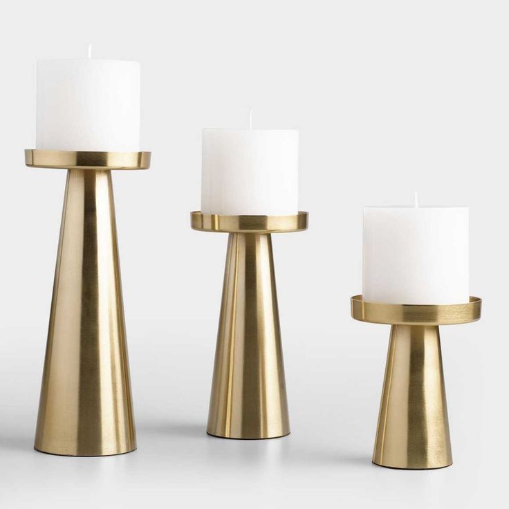 Brass Candle Holders